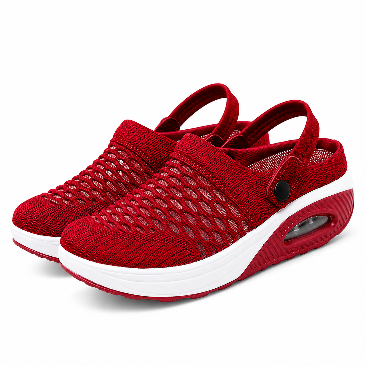 Women Walking Shoes Air Cushion Slip-On Shoes