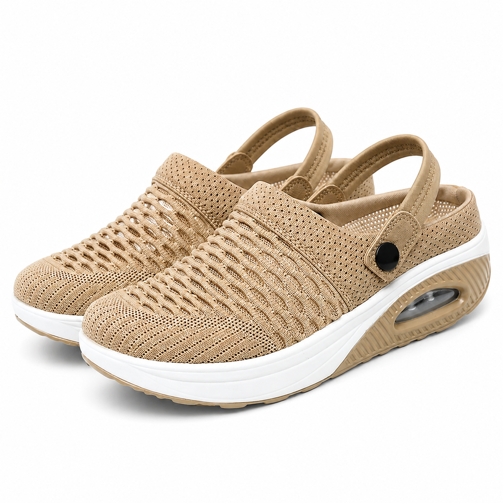 Women Walking Shoes Air Cushion Slip-On Shoes